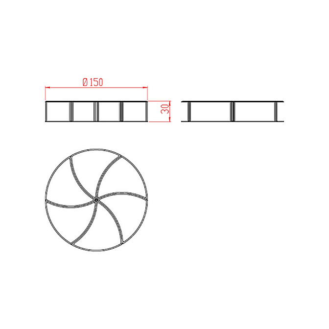 Кофейный столик JNL Telemaque - фото-5 | interior market