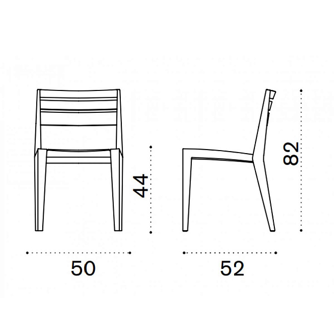 Стул обеденный Ethimo Ribot - фото-6 | interior market
