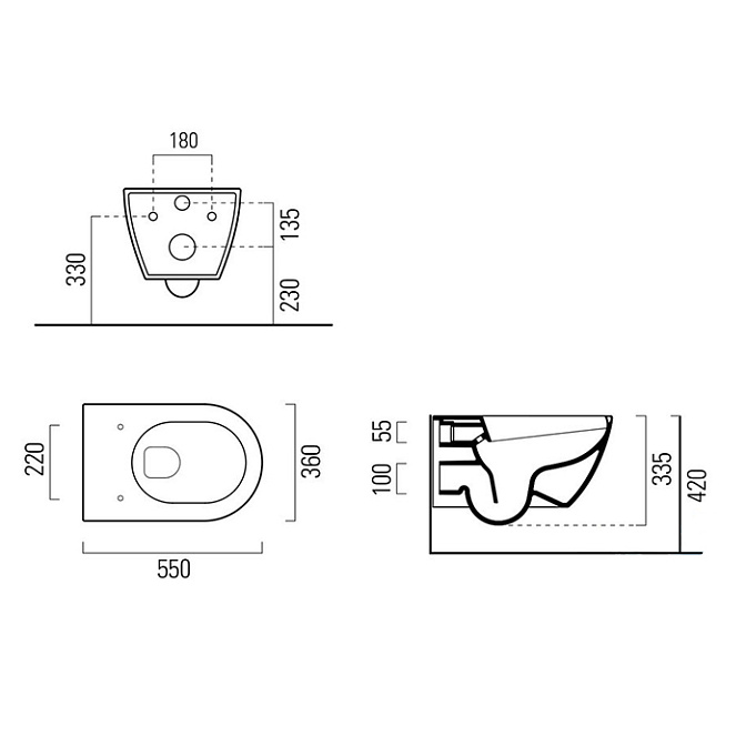 Унитаз  GSI Pura - фото-2 | interior market