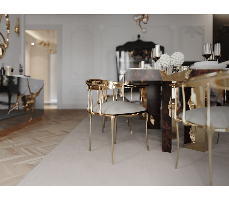 Обеденный стул Boca do Lobo Nº 11 Cream Chair - фото-7 | interior market