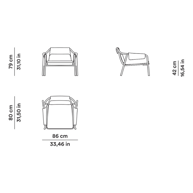 Кресло Tacchini Jacket - фото-4 | interior market