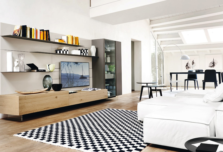 Стенка под ТВ Sangiacomo Lampo Scrigno - фото-2 | interior market Стенка под ТВ Sangiacomo Lampo Scrigno - фото-2 | interior market