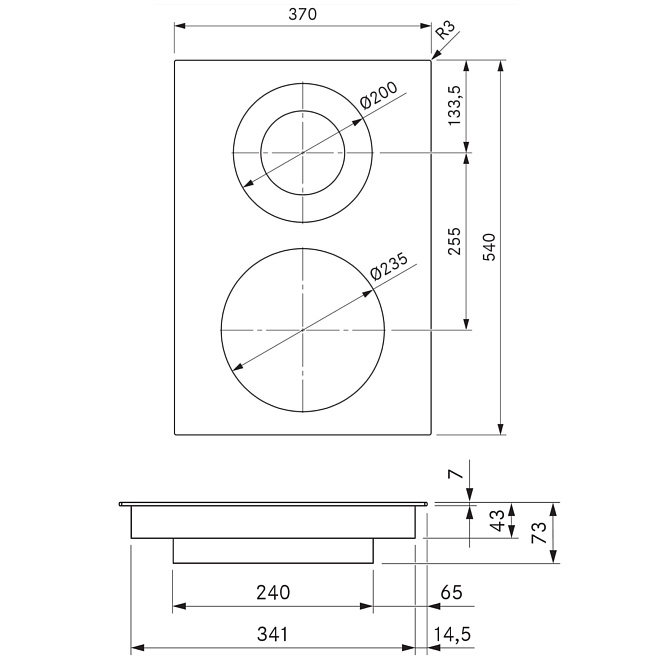 Варочная панель Hyper BORA PKCH3 - фото-2 | interior market