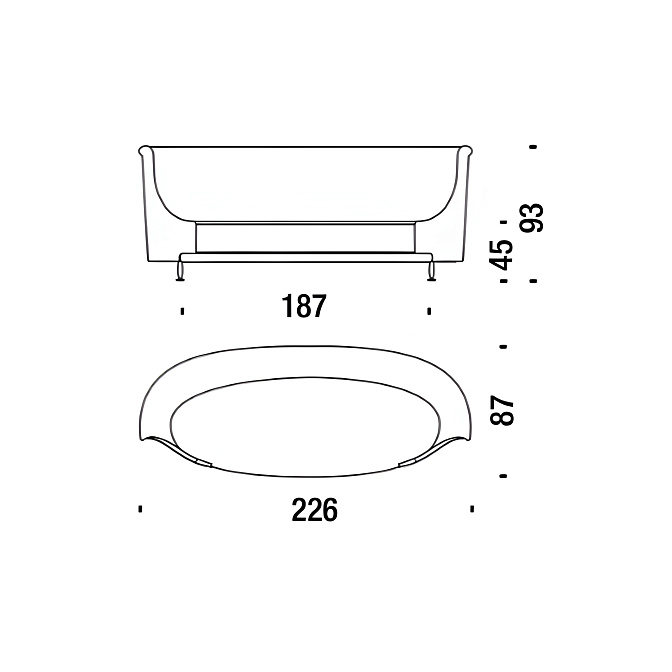 Диван Moroso New-tone - фото-2 | interior market