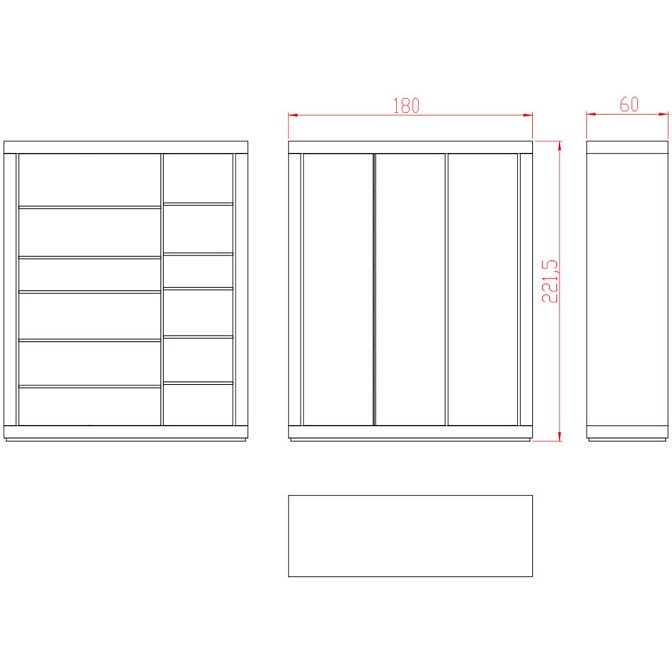 Шкаф JNL DAISY - фото-3 | interior market