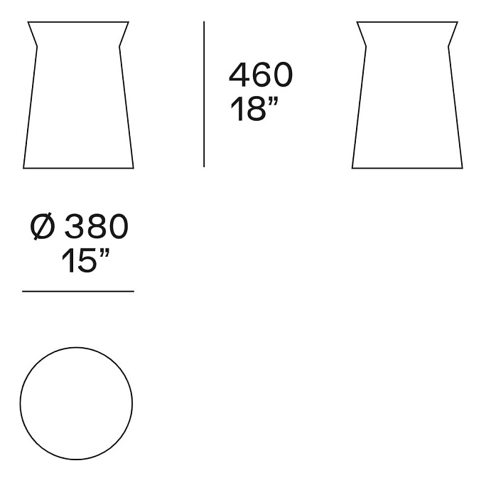 Журнальный столик для улицы Poliform Dama - фото-2 | interior market