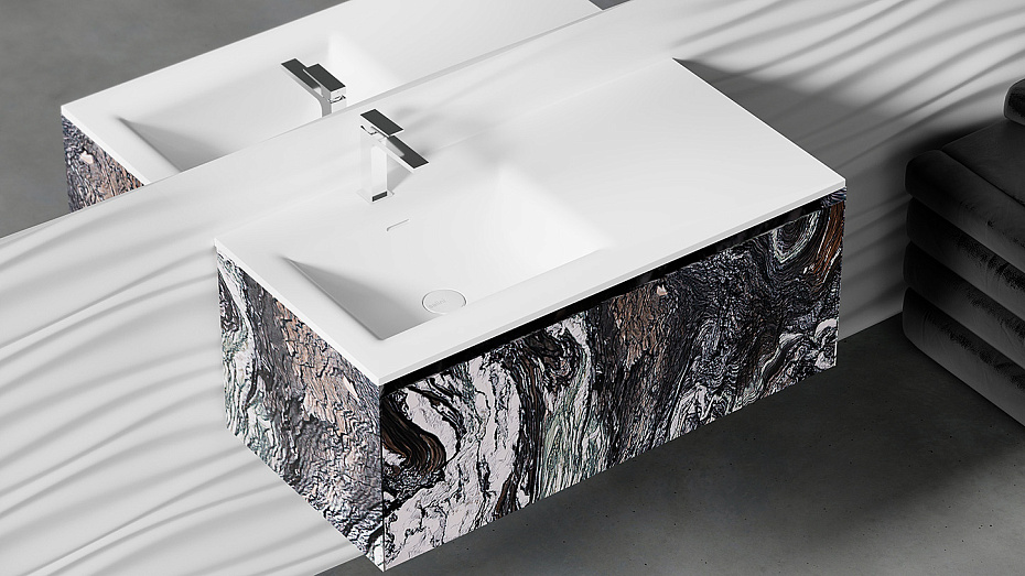 Раковина подвесная SALINI ONDA FLOW SQUARE - фото-9 | interior market