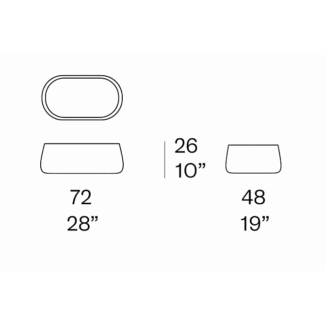 Пуф Paola lenti Shito - фото-4 | interior market