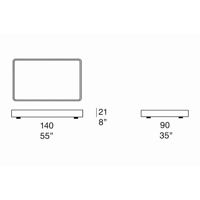 Журнальный столик Paola lenti Cove - фото-4 | interior market