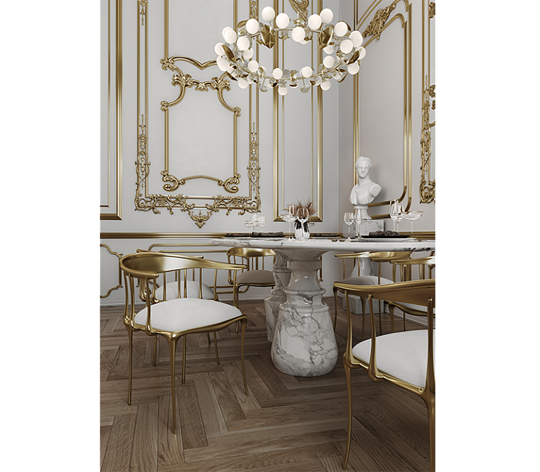 Обеденный стул Boca do Lobo Nº 11 Cream Chair - фото-6 | interior market