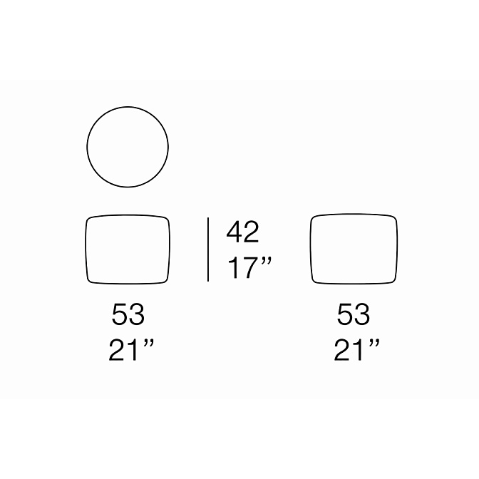 Пуф для улицы Paola lenti Nido - фото-6 | interior market