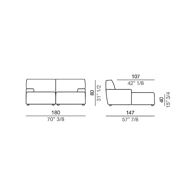 Диван Mussi Brera - фото-4 | interior market