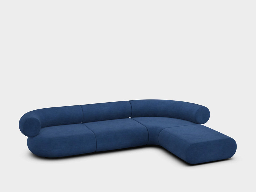 Модульный диван Tom Dixon Fat L-Shaped Modular Sofa - фото-2 | interior market