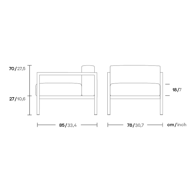 Кресло Kettal Landscape - фото-2 | interior market