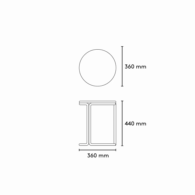 Табурет Please Wait To Be Seated HARDIE - фото-11 | interior market