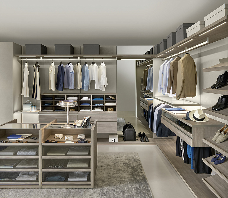 Гардеробная система Sangiacomo PANORAMA - фото-1 | interior market
