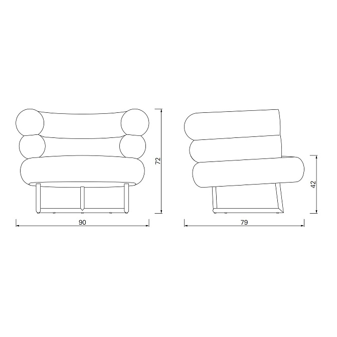 Кресло Classicon Bibendum - фото-2 | interior market