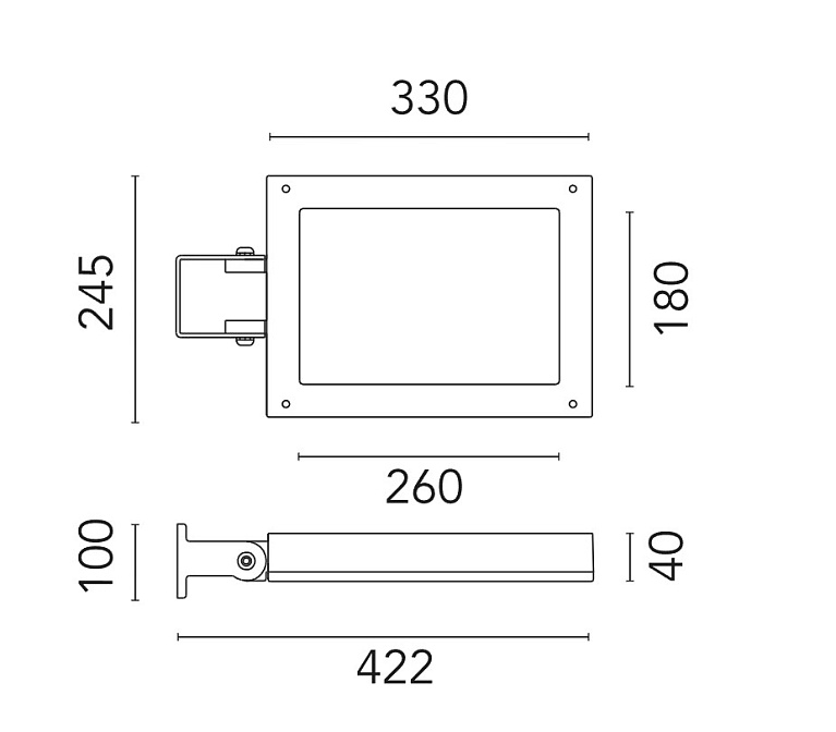 Технический свет Flos Perseo 4 RGB - фото-6 | interior market