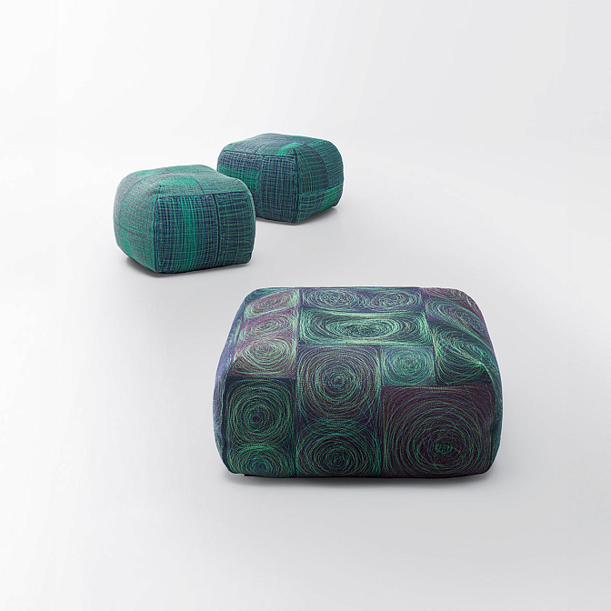 Пуф для улицы Paola lenti Ghirigoro - фото-3 | interior market