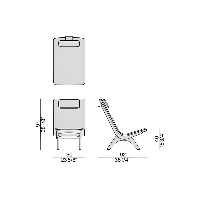 Кресло Porada Koko - фото-5 | interior market