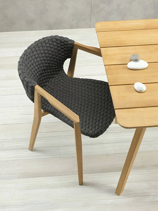 Обеденный стул для улицы Ethimo Knit - фото-5 | interior market