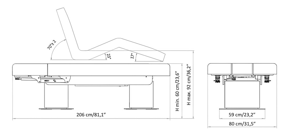 Кушетка Lemi MILANO EVO - фото-4 | interior market