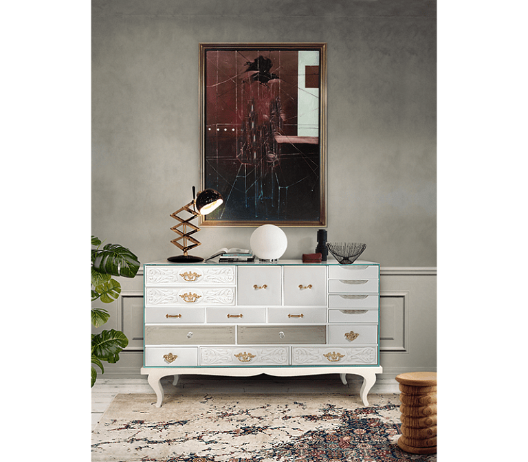 Комод Boca do Lobo Soho White Sideboard - фото-2 | interior market