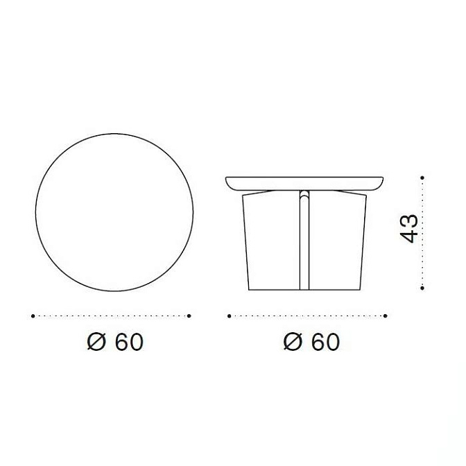 Журнальный столик Ethimo Cross - фото-5 | interior market