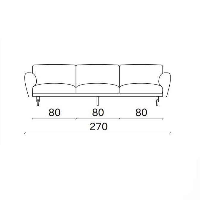 Диван Novamobili Noa - фото-2 | interior market