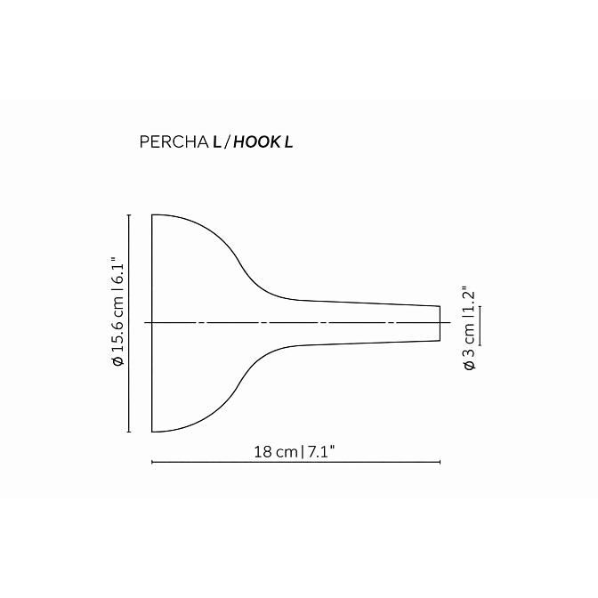 Настенные вешалки NOMON Percha L - фото-5 | interior market
