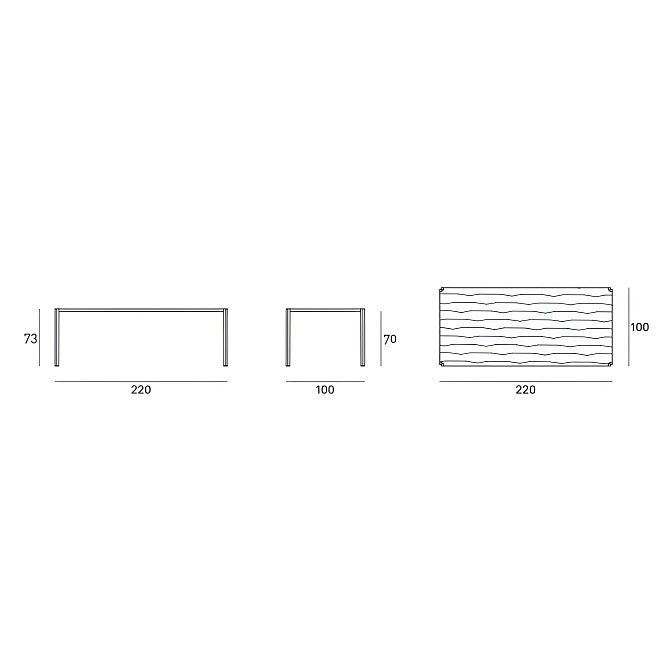 Обеденный стол Living Divani Graft - фото-4 | interior market