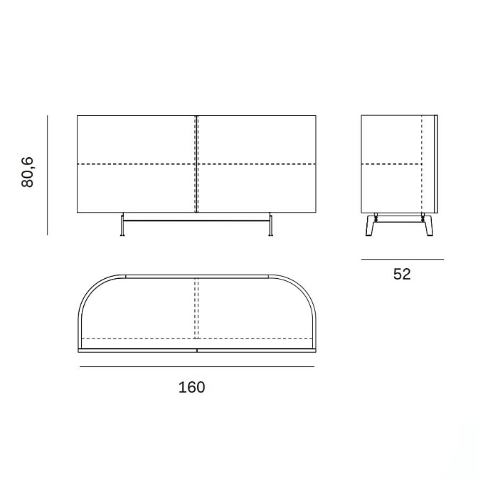 Буфет Novamobili Bay - фото-3 | interior market