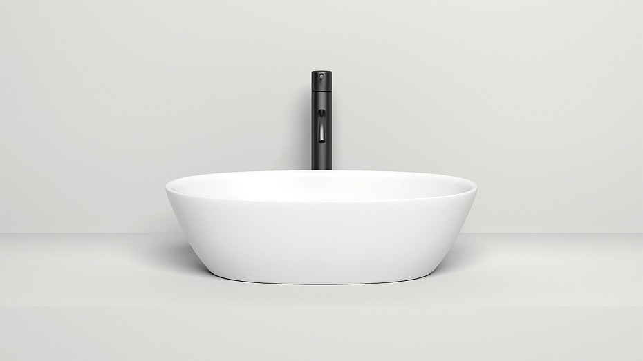 Раковина накладная матовая SALINI SOFIA - фото-2 | interior market