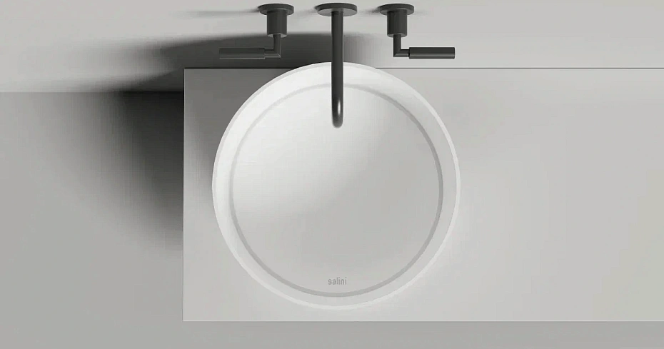 Раковина накладная матовая SALINI ARMONIA ROUND 03 - фото-2 | interior market