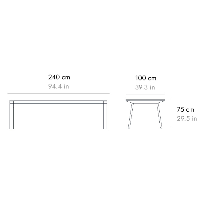 Обеденный стол PUNT Mitix - фото-3 | interior market