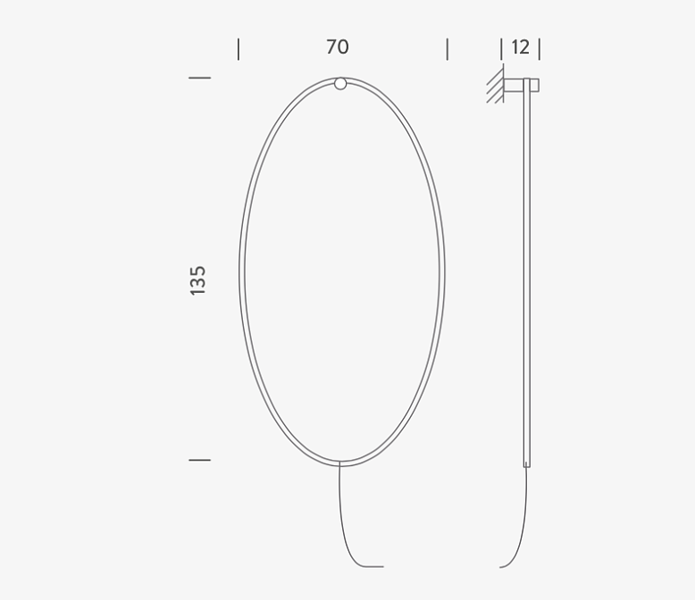 Настенный светильник Nemo ELLISSE - фото-3 | interior market