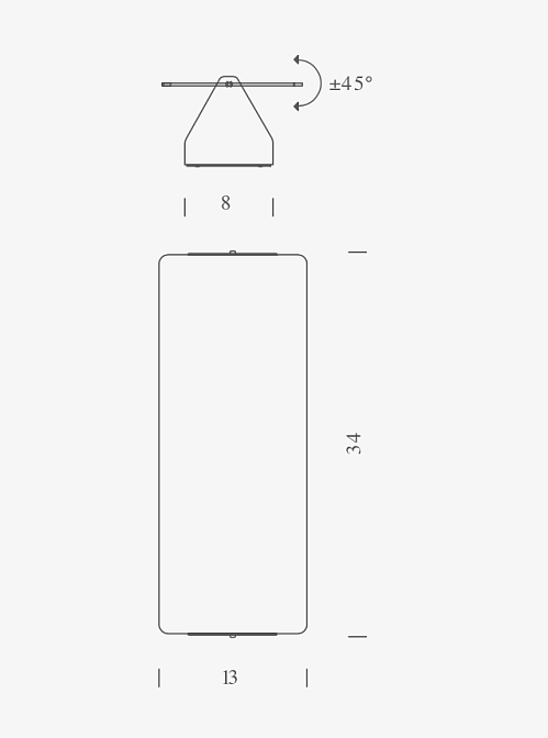 Бра Nemo APPLIQUE À VOLET PIVOTANT DOUBLE - фото-6 | interior market