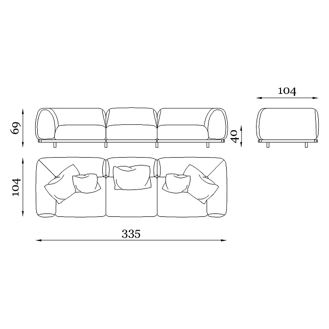 Диван для улицы Rugiano AMALFI - фото-3 | interior market