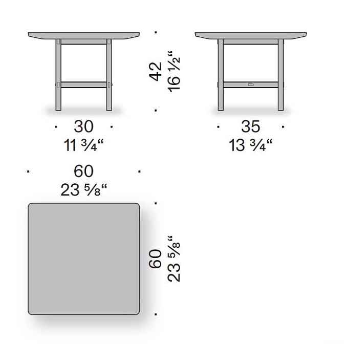 Журнальный столик De Padova Temple - фото-5 | interior market