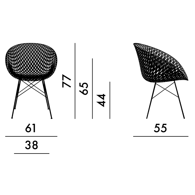 Кресло для улицы Kartell Smatrik - фото-5 | interior market