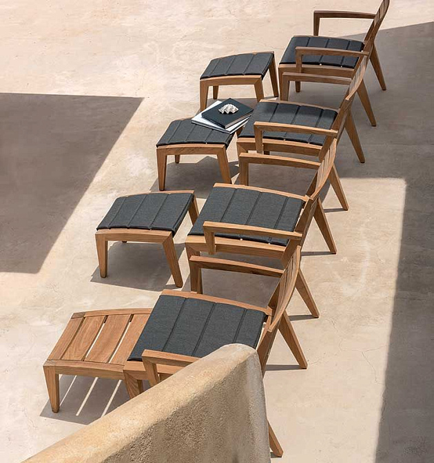 Кресло для улицы Ethimo Ribot - фото-6 | interior market