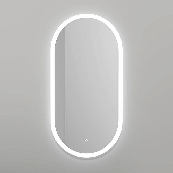 Зеркало для ванной SALINI ARMONIA овальное c двойной LED подсветкой - фото-1 | interior market