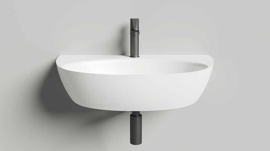 Раковина подвесная матовая SALINI ALDA WALL 03 - фото-2 | interior market