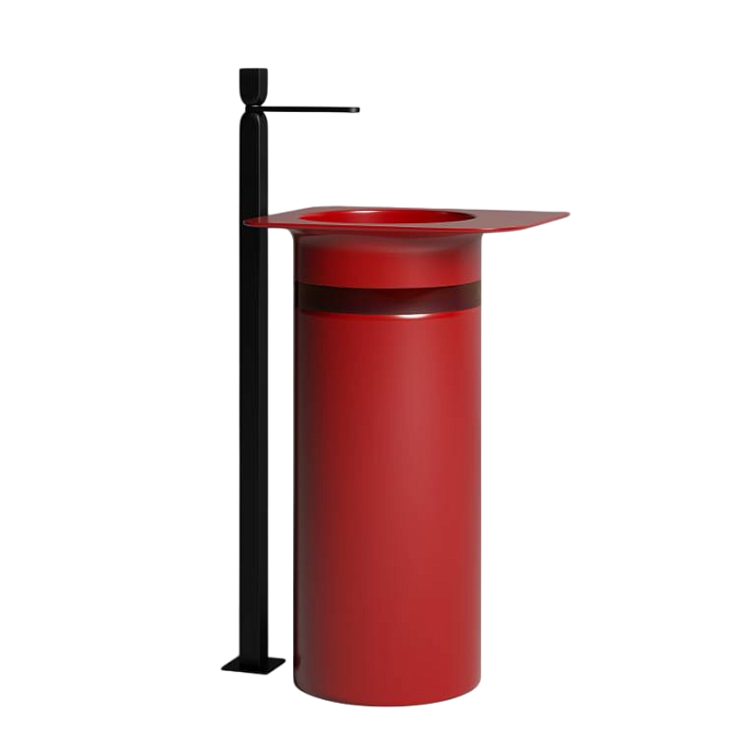 Раковина напольная матовая SALINI NINFEA 01 - фото-1 | interior market