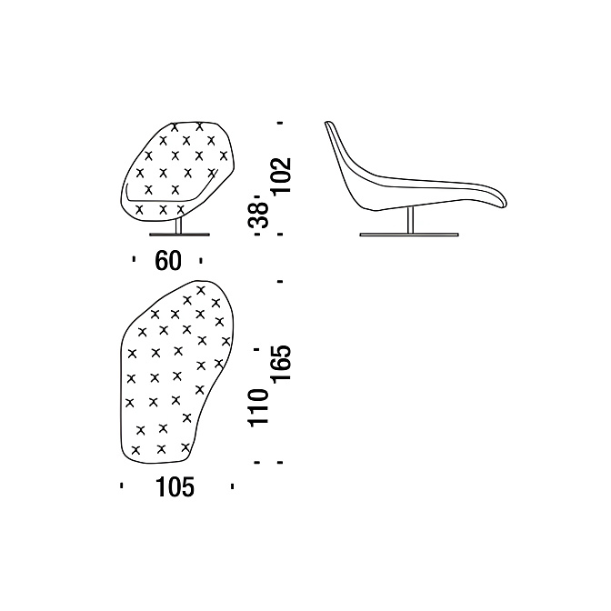 Шезлонг Moroso Bohemian - фото-2 | interior market