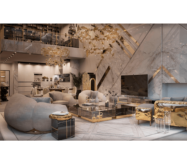 Журнальный столик Boca do Lobo Metamorphosis Sahara Center Table - фото-8 | interior market