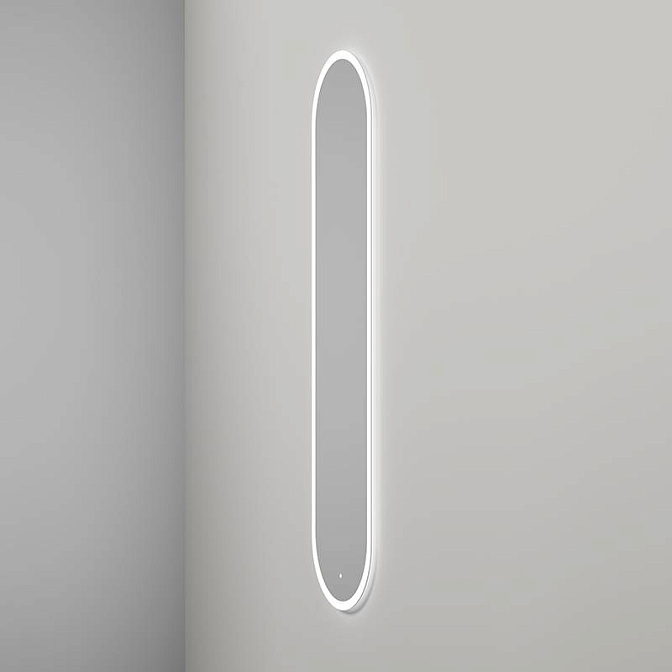 Зеркало для ванной SALINI ARMONIA овальное c двойной LED подсветкой - фото-2 | interior market