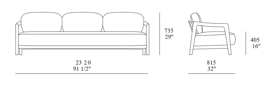 Диван для улицы Poliform Ponte - фото-2 | interior market