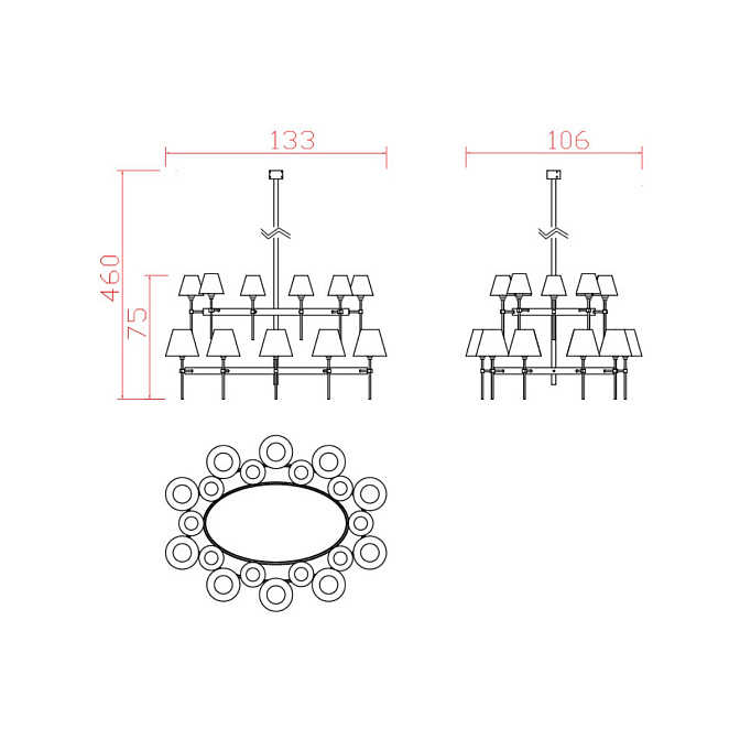 Потолочный светильник  JNL Los Angeles - фото-3 | interior market