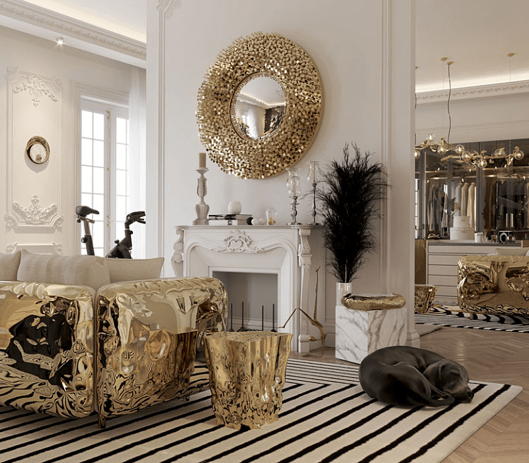 Зеркало интерьерное Boca do Lobo Robin Mirror - фото-6 | interior market